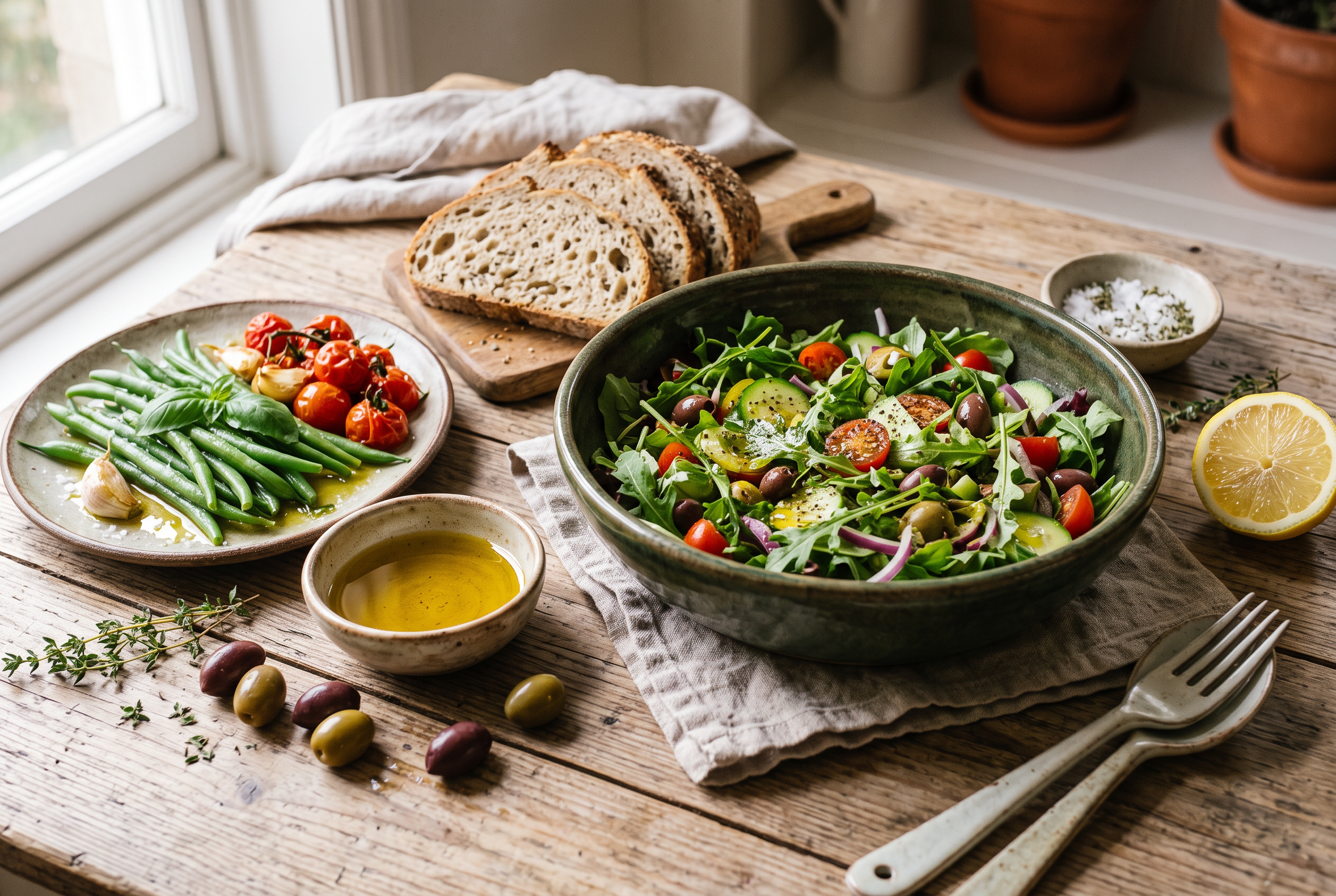 Natürel Sızma Zeytinyağı Nerelerde Kullanılır? Yemek, Salata ve Kahvaltıda Kullanım Rehberi